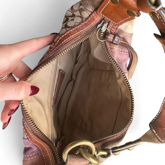 Coach Patchwork Shoulder Bag Vintage Y2K - Picture 6 of 8